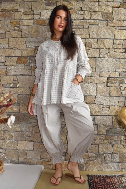 Paloma Bloomer Pant Stone
